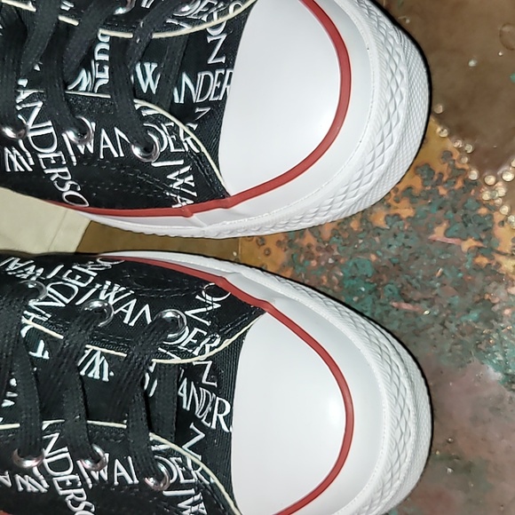 Converse All-Star. Chuck Taylor. JW Anderson Colab Black. Worn once. Men's 13 - Picture 5 of 16